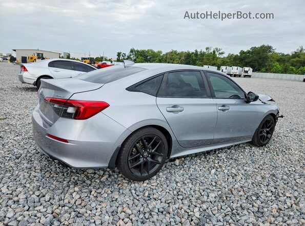 2HGFE2F58NH540663 2022 HONDA CIVIC Silver Задня права чверть