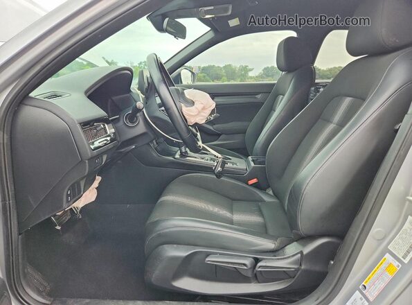 2HGFE2F58NH540663 2022 HONDA CIVIC Silver Вид салону спереду