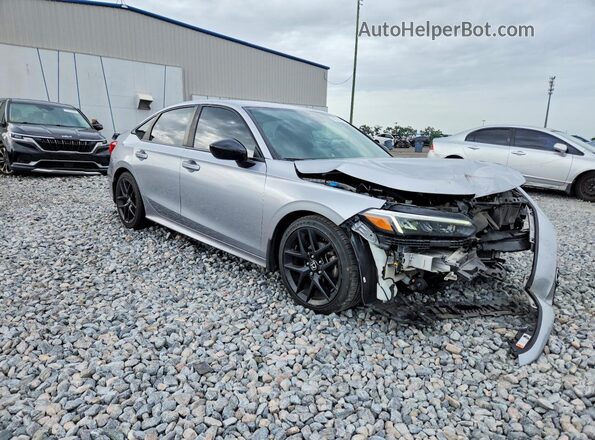 2HGFE2F58NH540663 2022 HONDA CIVIC Silver Передня права чверть