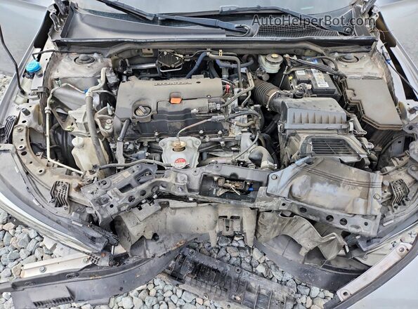 2HGFE2F58NH540663 2022 HONDA CIVIC Silver Вид задньої частини салону
