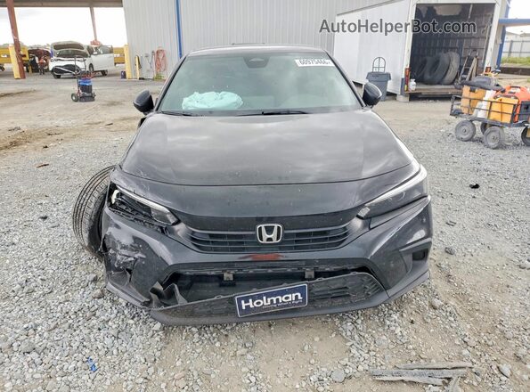 2HGFE2F58NH593380 2022 HONDA CIVIC Black წინა ხედი