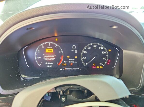 2HGFE2F58TH540045 2026 HONDA CIVIC Black ხელსაწყოთა პანელის ხედი
