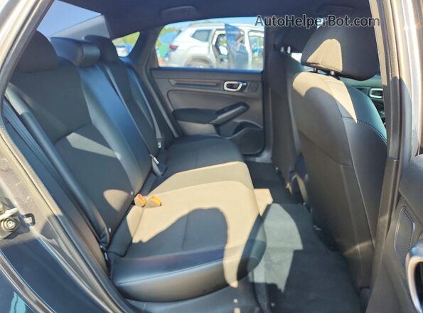 2HGFE2F59NH560162 2022 HONDA CIVIC Charcoal Вид задніх сидінь