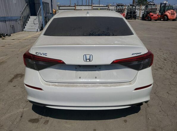 2HGFE2F59PH542201 2023 HONDA CIVIC White უკანა ხედი