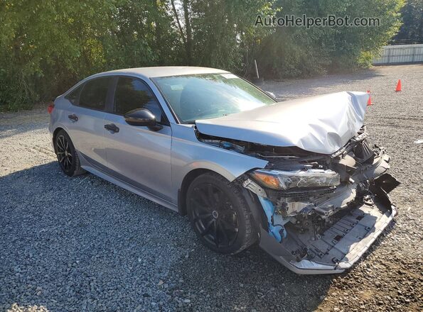 2HGFE2F5XNH533181 2022 HONDA CIVIC Silver Առջևի աջ
