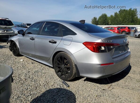 2HGFE2F5XNH533181 2022 HONDA CIVIC Silver Հետևի ձախ