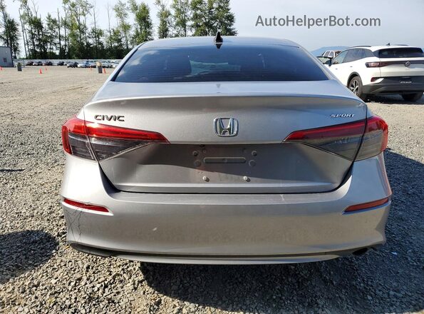 2HGFE2F5XNH533181 2022 HONDA CIVIC Silver Հետևի տեսք