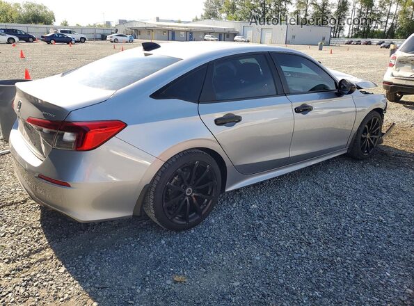 2HGFE2F5XNH533181 2022 HONDA CIVIC Silver Հետևի աջ
