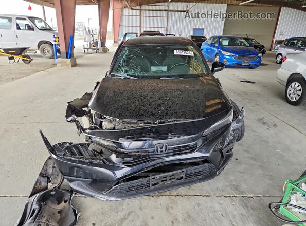 2HGFE2F5XNH606811 2022 HONDA CIVIC Black Widok z przodu