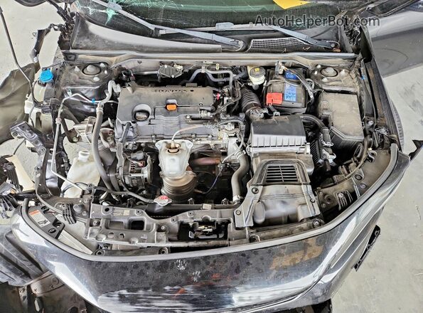 2HGFE2F5XNH606811 2022 HONDA CIVIC Black Widok wnętrza z tyłu