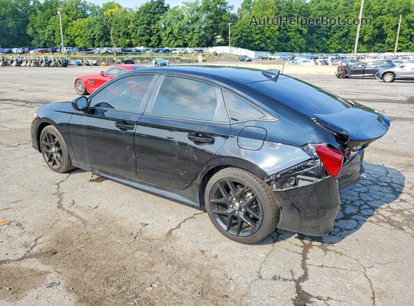 2HGFE2F5XRH546034 2024 HONDA CIVIC Black Rear left