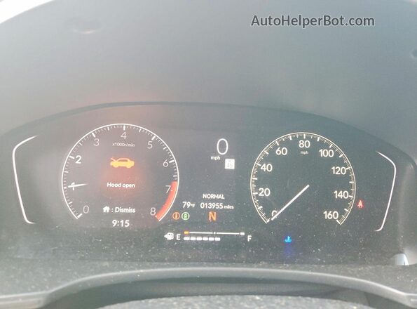 2HGFE2F5XRH546034 2024 HONDA CIVIC Black Instrument cluster view