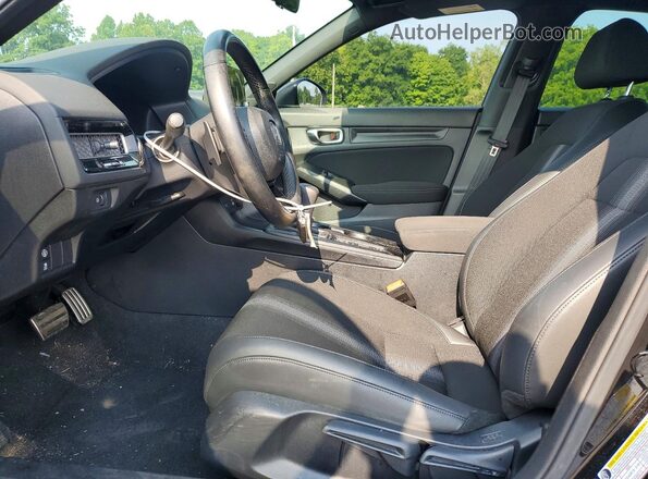 2HGFE2F5XRH546034 2024 HONDA CIVIC Black Front interior view