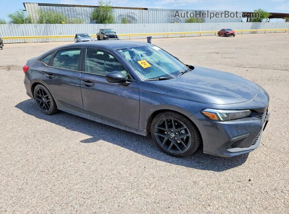 2HGFE2F5XRH552822 2024 HONDA CIVIC Gray Przód prawy