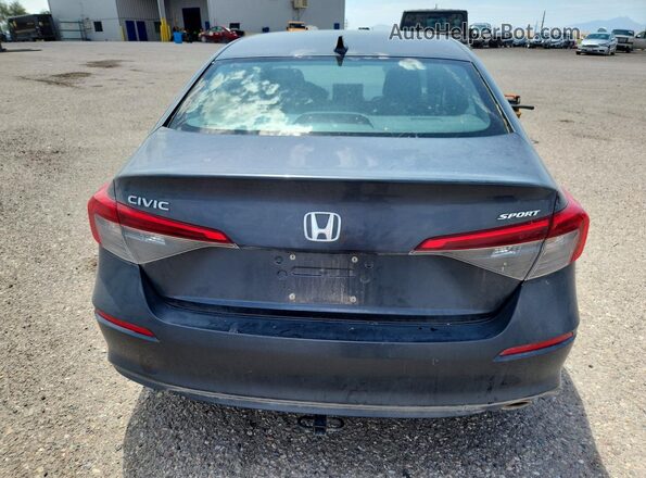 2HGFE2F5XRH552822 2024 HONDA CIVIC Gray Widok z tyłu