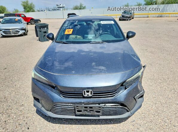 2HGFE2F5XRH552822 2024 HONDA CIVIC Gray Widok z przodu