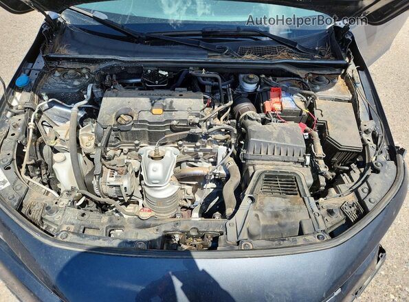 2HGFE2F5XRH552822 2024 HONDA CIVIC Gray Widok wnętrza z tyłu
