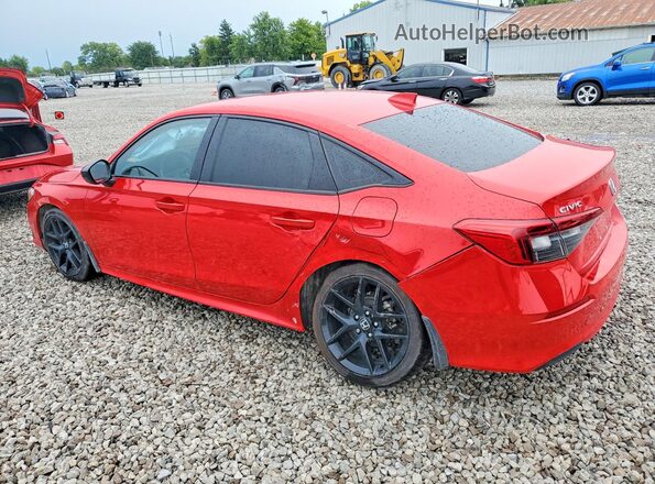 2HGFE2F5XRH581558 2024 HONDA CIVIC Red Tył lewy