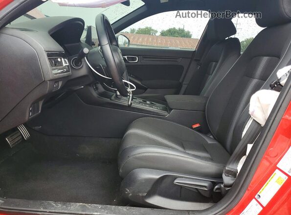 2HGFE2F5XRH581558 2024 HONDA CIVIC Red Widok wnętrza z przodu