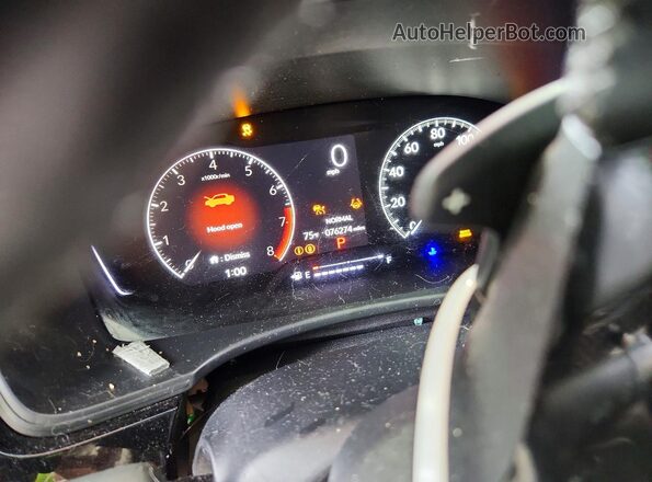 2HGFE2F5XSH513542 2025 HONDA CIVIC Red ხელსაწყოთა პანელის ხედი