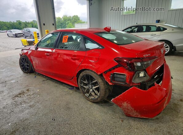 2HGFE2F5XSH513542 2025 HONDA CIVIC Red უკანა მარცხენა