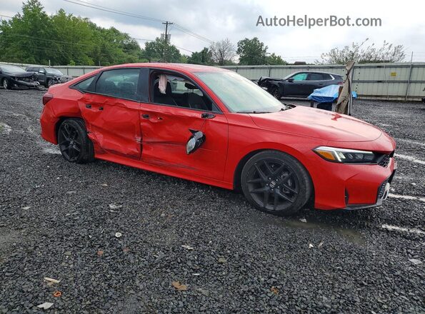 2HGFE2F5XTH512599 2026 HONDA CIVIC Red Front right