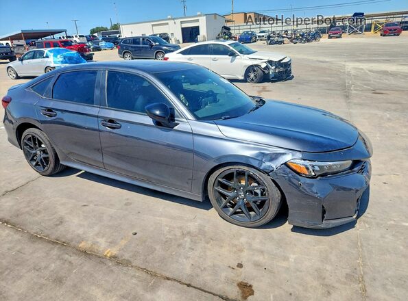 2HGFE4F80SH355489 2025 HONDA CIVIC Gray Delantero derecho