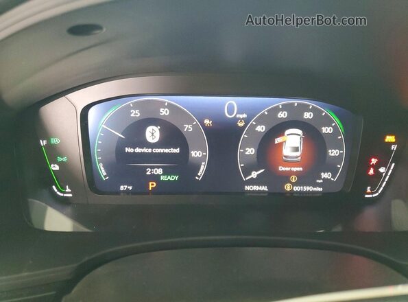 2HGFE4F80TH338449 2026 HONDA CIVIC Белый Вид щитка приборов