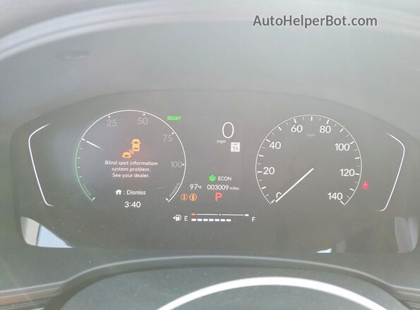 2HGFE4F82TH326822 2026 HONDA CIVIC Silver ხელსაწყოთა პანელის ხედი