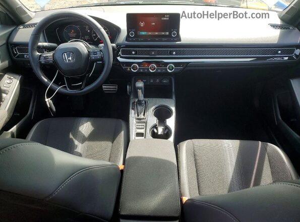 2HGFE4F82TH326822 2026 HONDA CIVIC Silver წინა პანელის ხედი