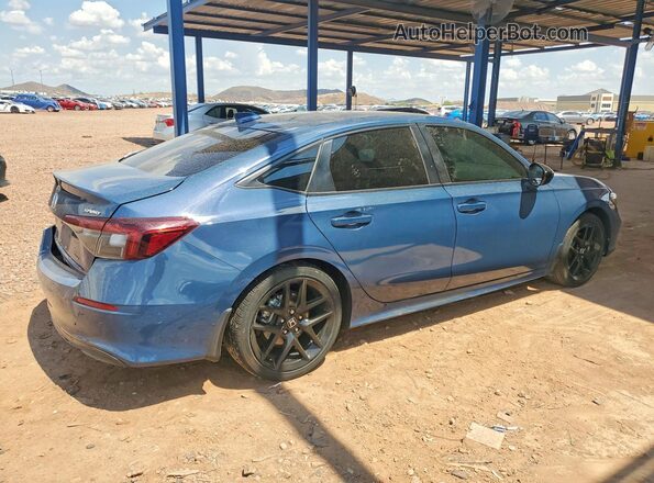 2HGFE4F83SH324320 2025 HONDA CIVIC Blue Rear right
