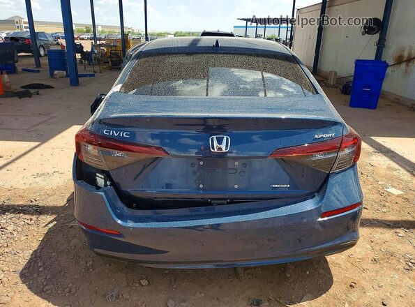 2HGFE4F83SH324320 2025 HONDA CIVIC Blue Rear view