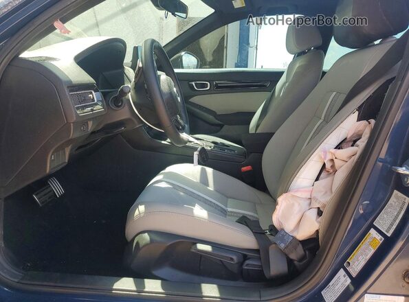 2HGFE4F83SH324320 2025 HONDA CIVIC Blue Front interior view