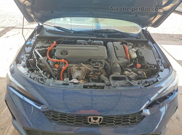 2HGFE4F83SH324320 2025 HONDA CIVIC Blue Rear interior view
