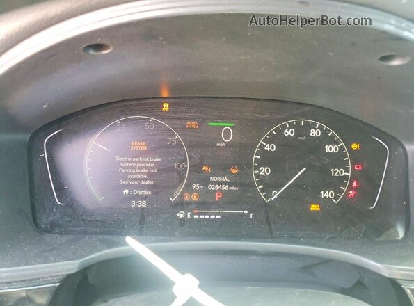 2HGFE4F83SH324320 2025 HONDA CIVIC Blue Instrument cluster view