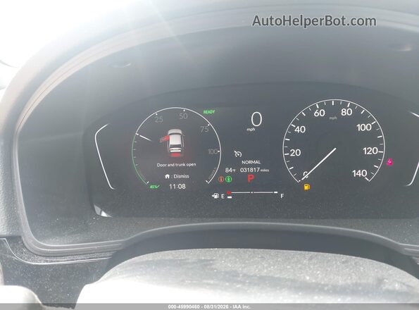 2HGFE4F83SH350710 2025 HONDA CIVIC Gray Widok tylnych siedzeń