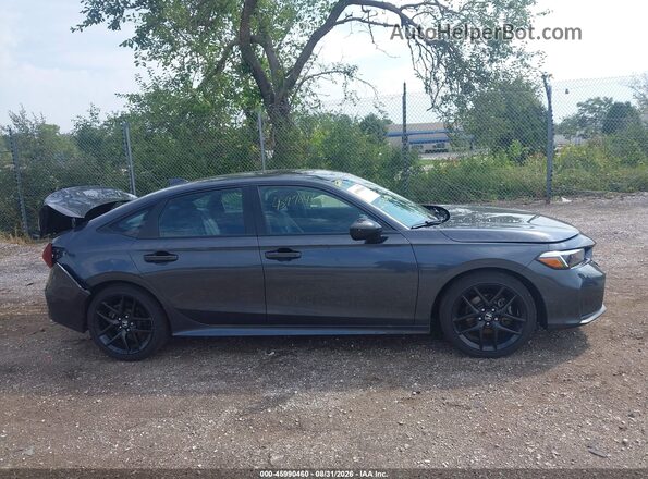 2HGFE4F83SH350710 2025 HONDA CIVIC Gray Widok wnętrza z tyłu