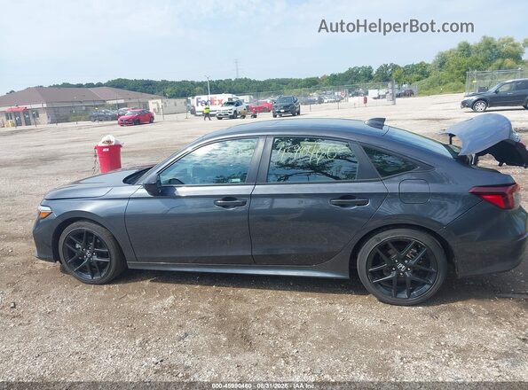 2HGFE4F83SH350710 2025 HONDA CIVIC Gray Widok wnętrza 360 stopni