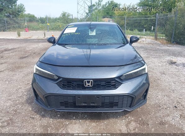 2HGFE4F83SH350710 2025 HONDA CIVIC Gray Widok zestawu wskaźników