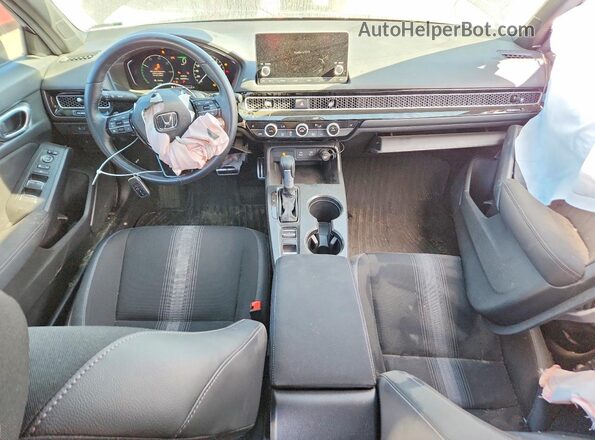 2HGFE4F83TH002861 2026 HONDA CIVIC Черный Вид панели приборов