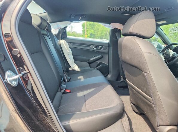 2HGFE4F83TH332063 2026 HONDA CIVIC Black Rear seats view