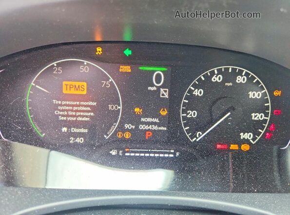 2HGFE4F83TH332063 2026 HONDA CIVIC Black Instrument cluster view