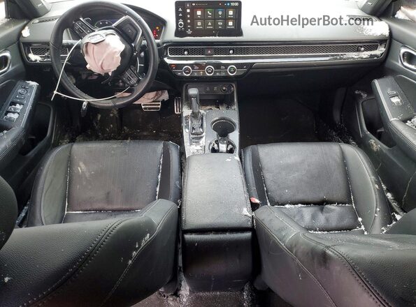 2HGFE4F85SH003895 2025 HONDA CIVIC Black Dashboard view