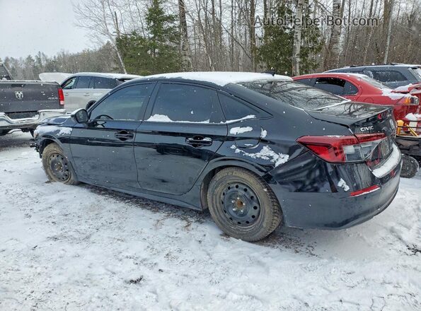 2HGFE4F85SH003895 2025 HONDA CIVIC Black Rear left
