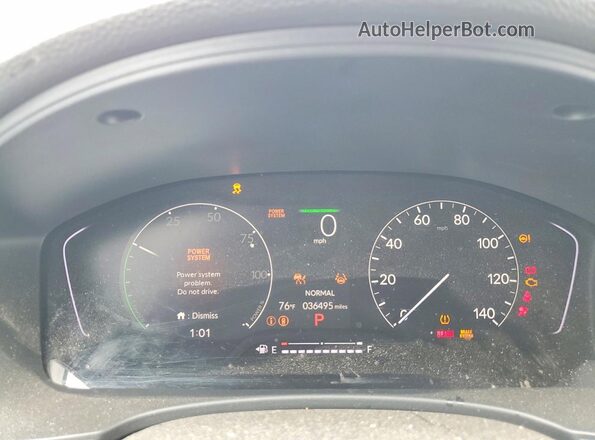 2HGFE4F85SH346397 2025 HONDA CIVIC Silver Widok zestawu wskaźników