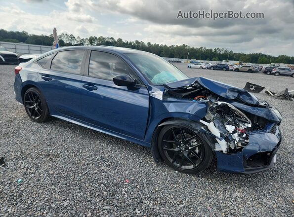 2HGFE4F85SH351907 2025 HONDA CIVIC Синий Передняя правая четверть