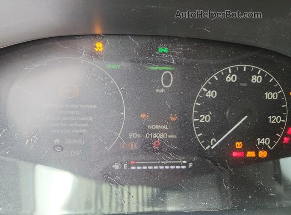 2HGFE4F85SH351907 2025 HONDA CIVIC Синий Вид щитка приборов