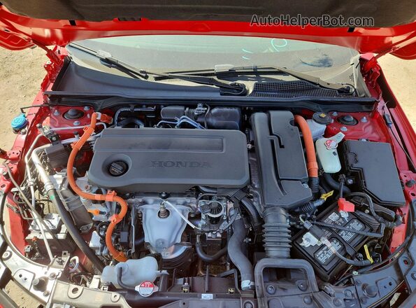 2HGFE4F85TH312901 2026 HONDA CIVIC Red Вид задньої частини салону