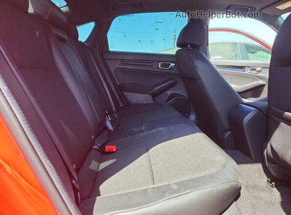 2HGFE4F85TH312901 2026 HONDA CIVIC Red Вид задніх сидінь