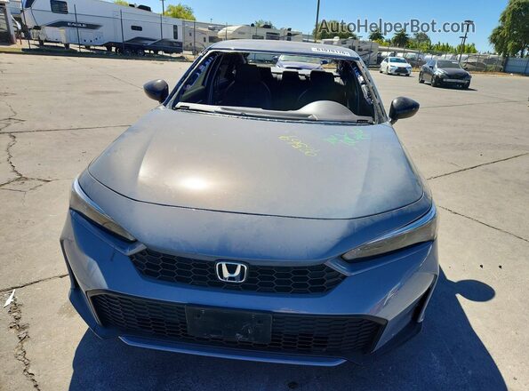2HGFE4F86SH332881 2025 HONDA CIVIC Серый Вид спереди